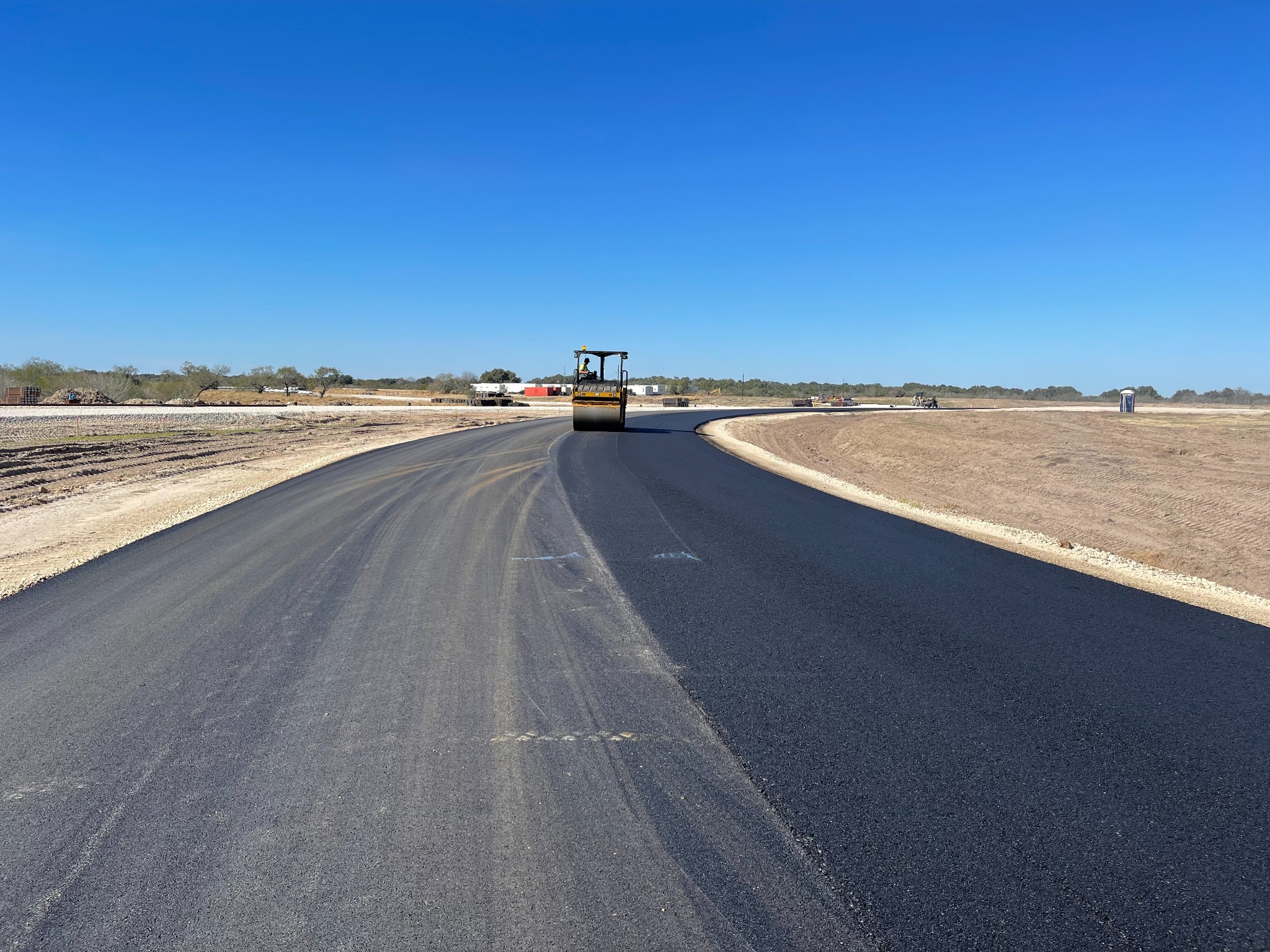 Road paving project